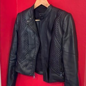 BCBG leather jacket